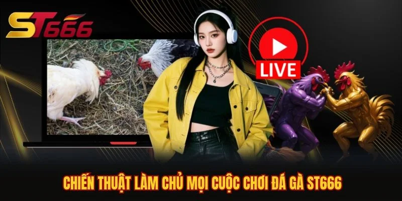 Chiến thuật làm chủ mọi cuộc chơi đá gà ST666