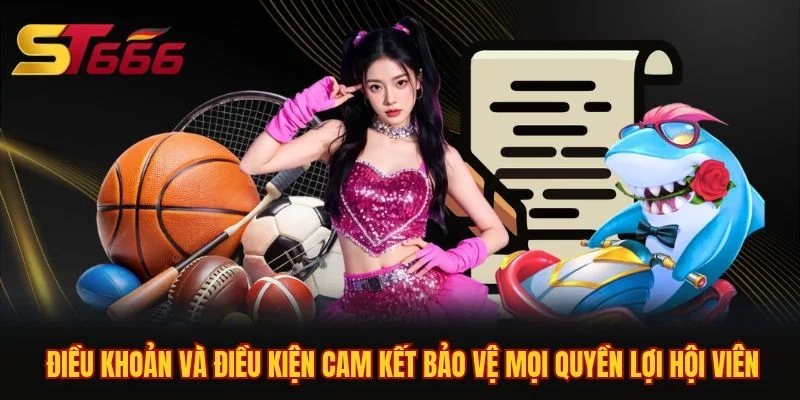 Điều khoản và điều kiện cam kết bảo vệ mọi quyền lợi hội viên